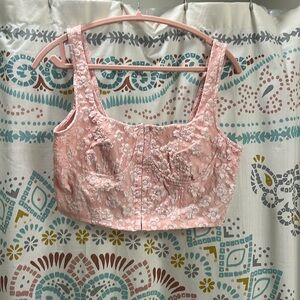 Wild fable corset top